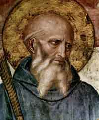 St Benedict of Nurcia